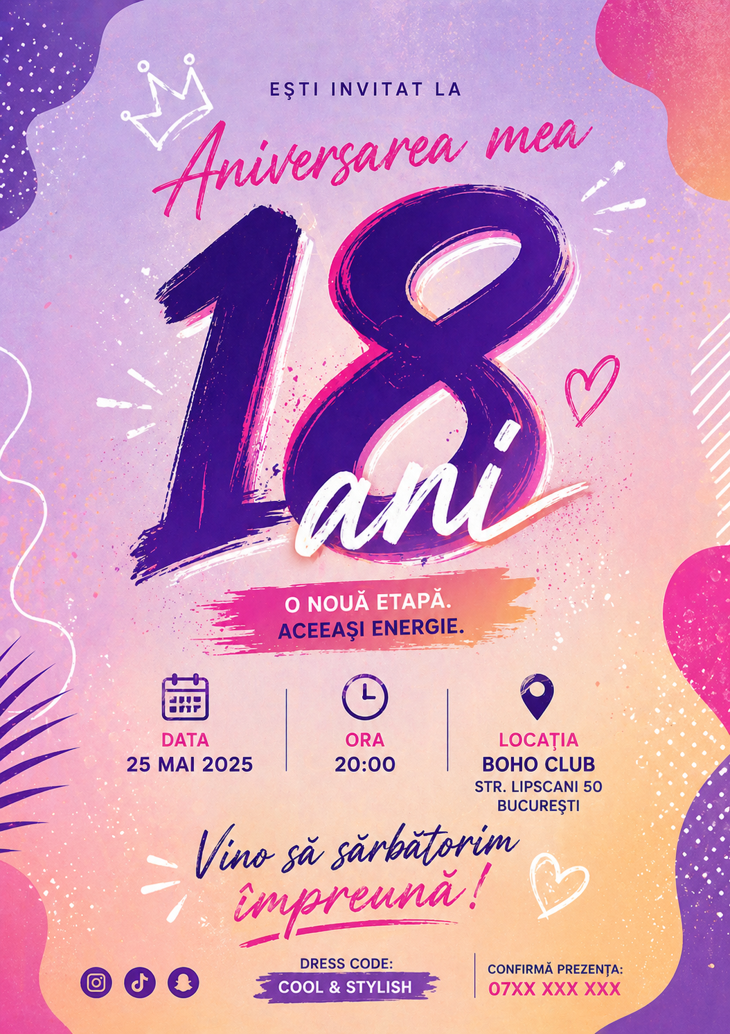 Preview invitatie Signature Soiree